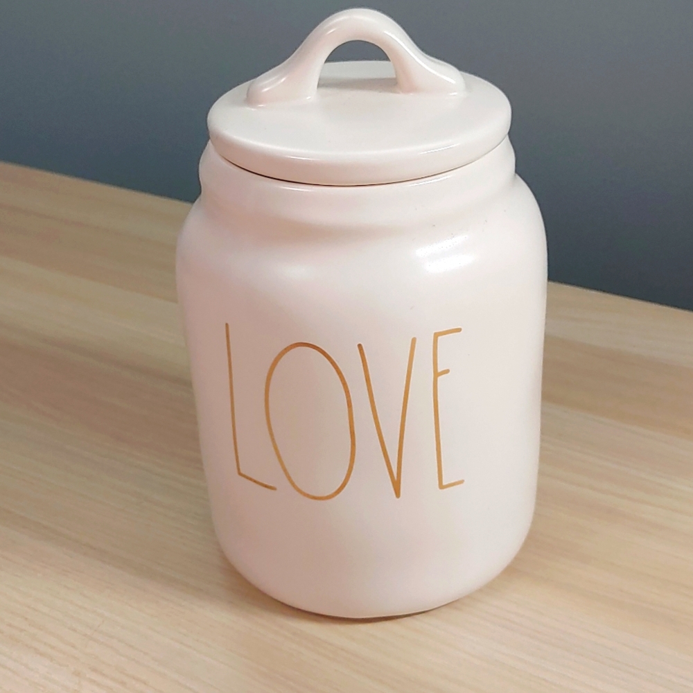 Rae Dunn Love Jar
